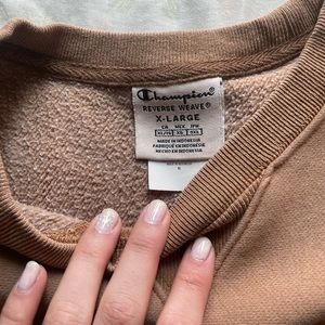 Champion cropped crew neck
